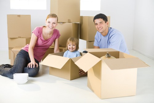 Man with van service assisting a move in East Sheen