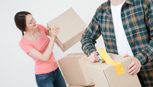 Removal team planning a house move in Eastsheen