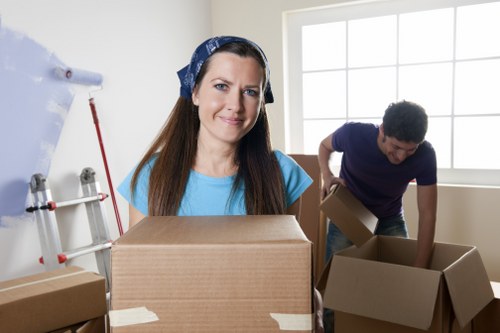 Careful furniture collection and loading service