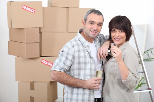 Local removal service planning access and parking for an Eastsheen property